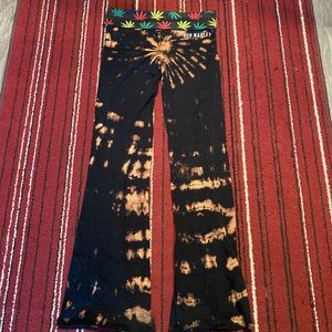 Bob Marley Beach Dyed Yoga Pants